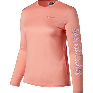 Magellan Outdoors Women's Caddo Lake Logo Crew Long Sleeve T-shirt                                                              