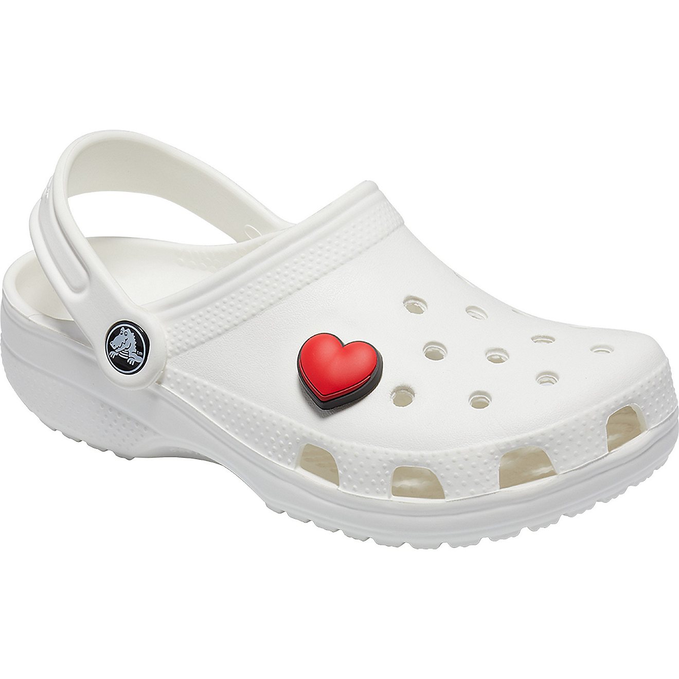 Multicolour Crocs Heart Shoe Decoration Charms - One Size 
