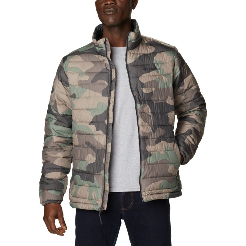 Columbia Sportswear Men's Powder Lite Jacket Green, Small - Men's Ski Outerwear at Academy Sports product image