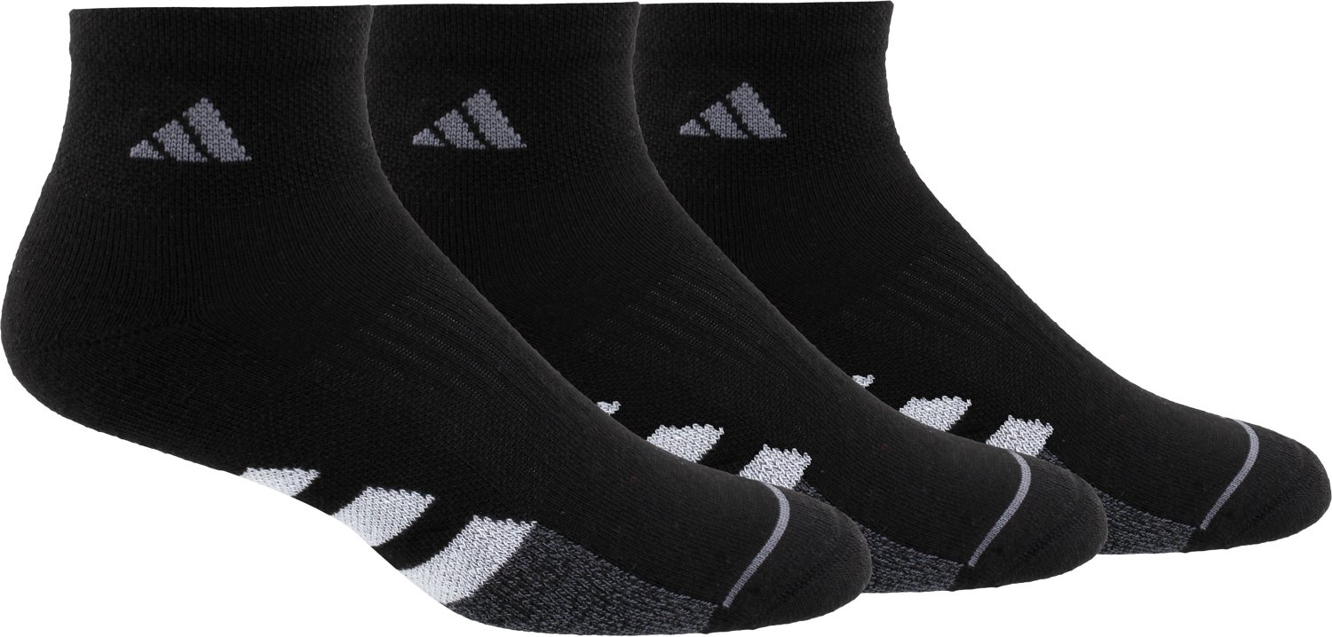 adidas Women's Cushion II Quarter Socks 3 Pack Academy