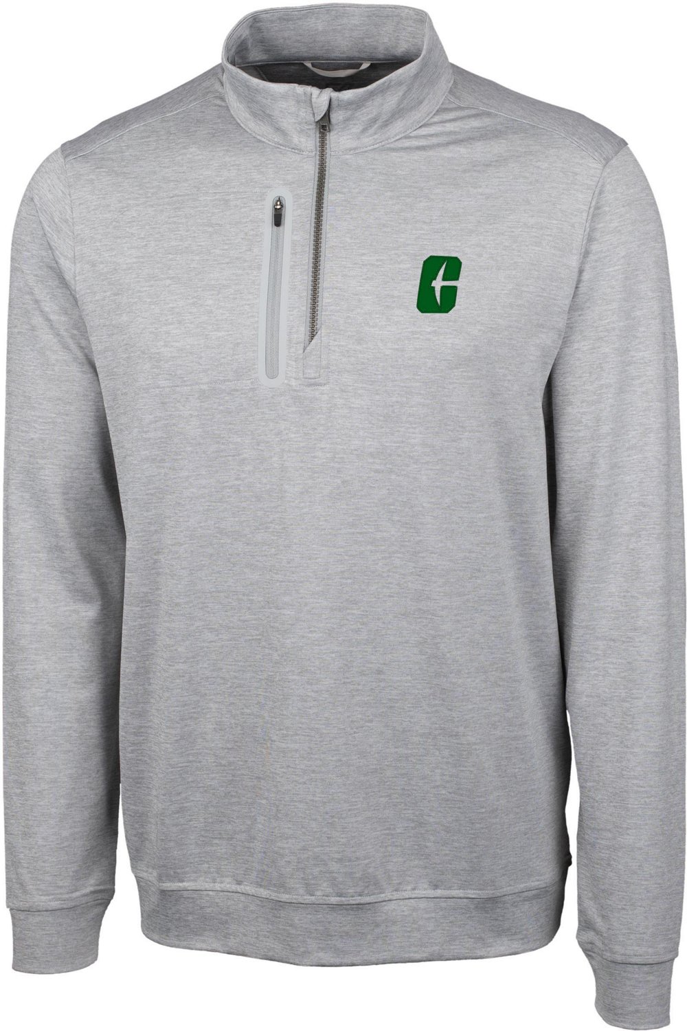 Cutter & Buck Men's University of North Carolina at Charlotte Stealth Half Zip  -TALL-
