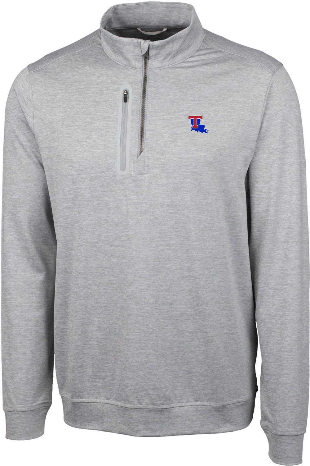 Cutter & Buck Men's Louisiana Tech University Stealth Half Zip  -TALL-
