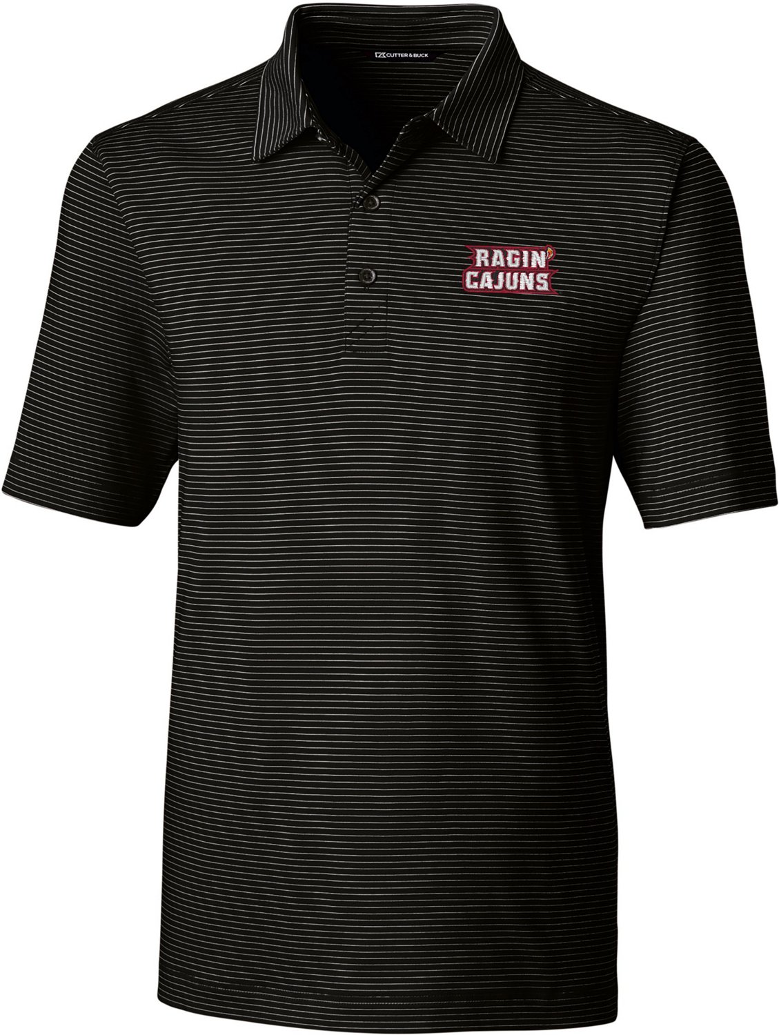 Cutter & Buck Men's University of Louisiana-Lafayette Forge Tonal Stripe Polo