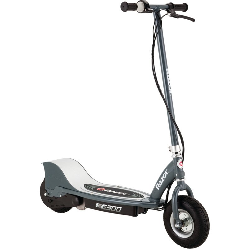 Razor E300 Electric Scooter Gray - Motorized Wheel Goods at Academy Sports