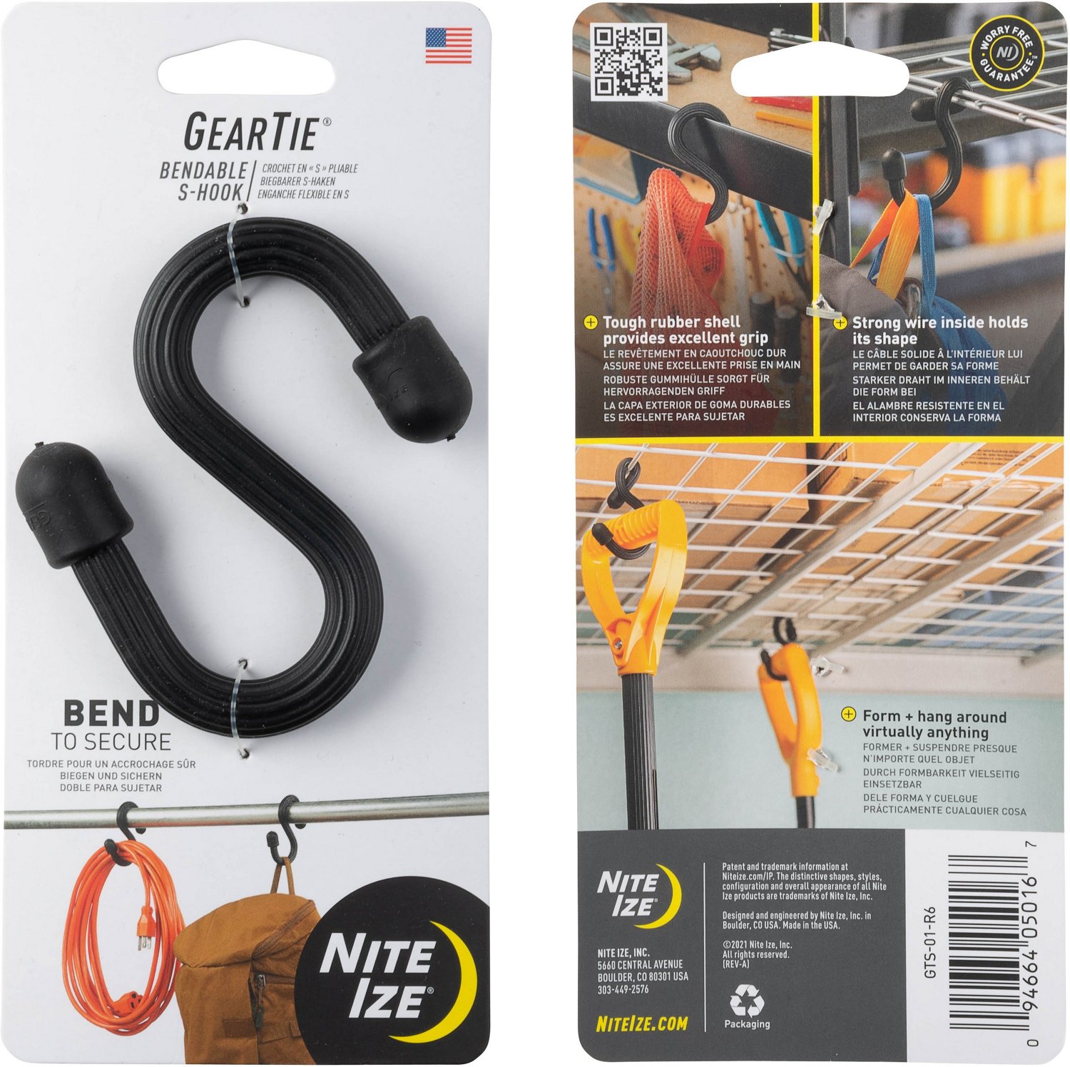 Nite Ize Bendable Gear Tie S-Hook - view number 2