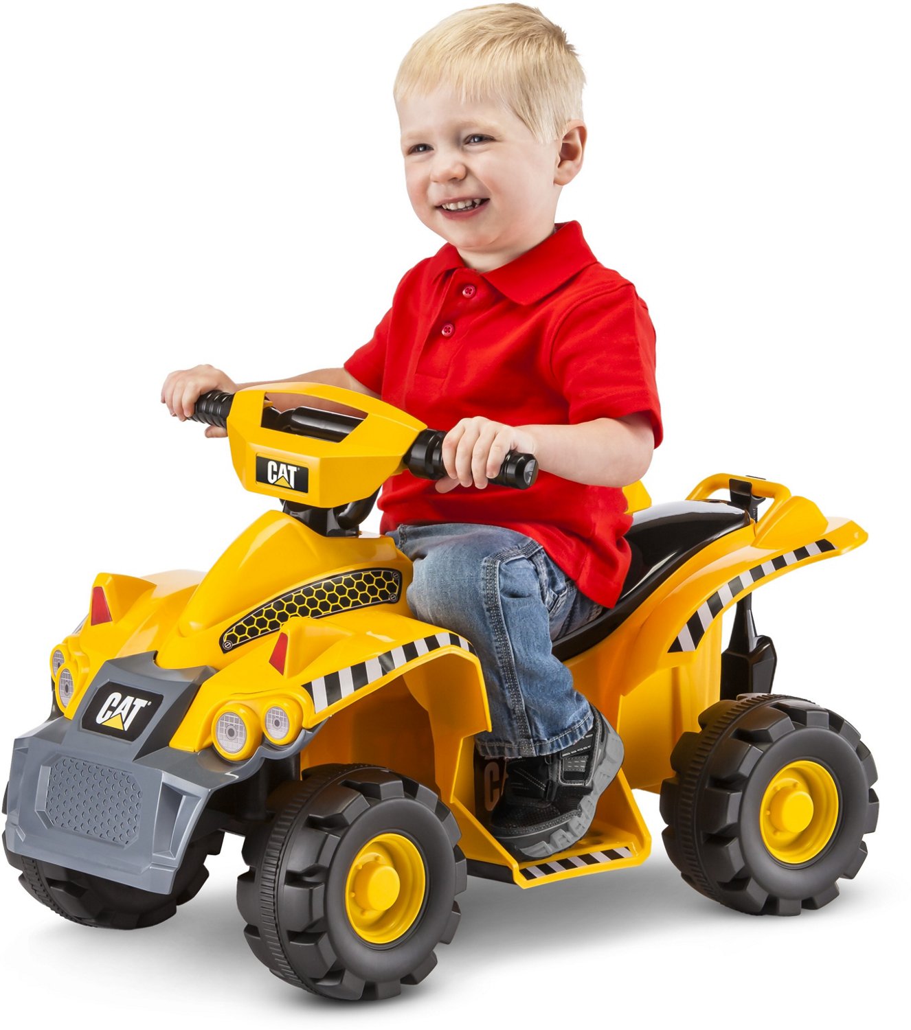 Kid trax cat 6v best sale quad ride on manual