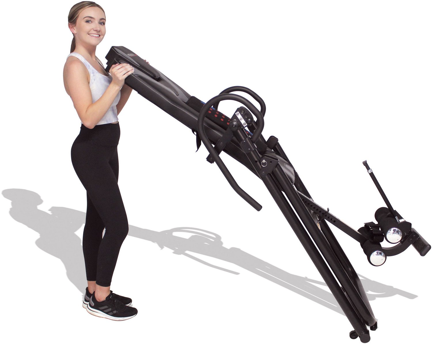 Health Gear Deluxe Inversion Table with Vibration Heat and Massage