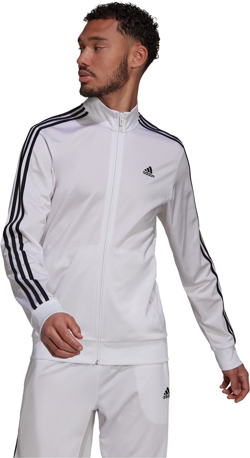 adidas Men's Warm-Up 3-Stripes Tricot Track Suit (Jacket & Pant)