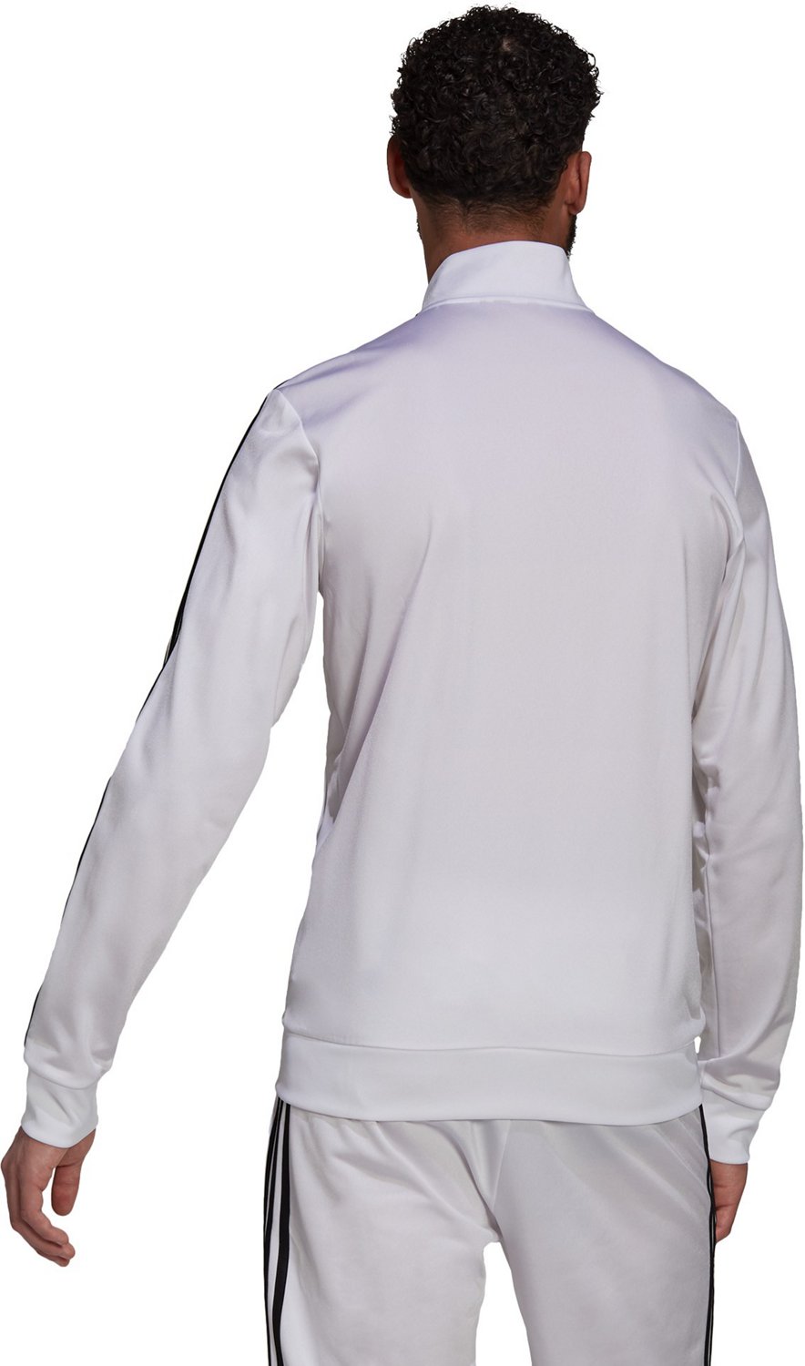 adidas Men’s 3Stripe Tricot Track Jacket Academy