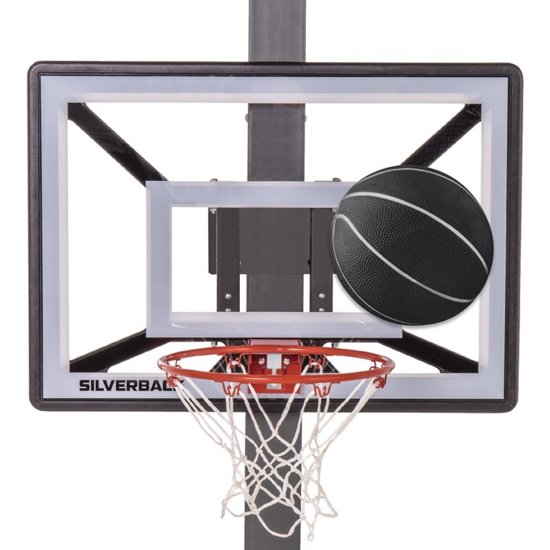 Silverback Jr. Basketball Hoop Combo Black - Basketball Systems at Academy Sports