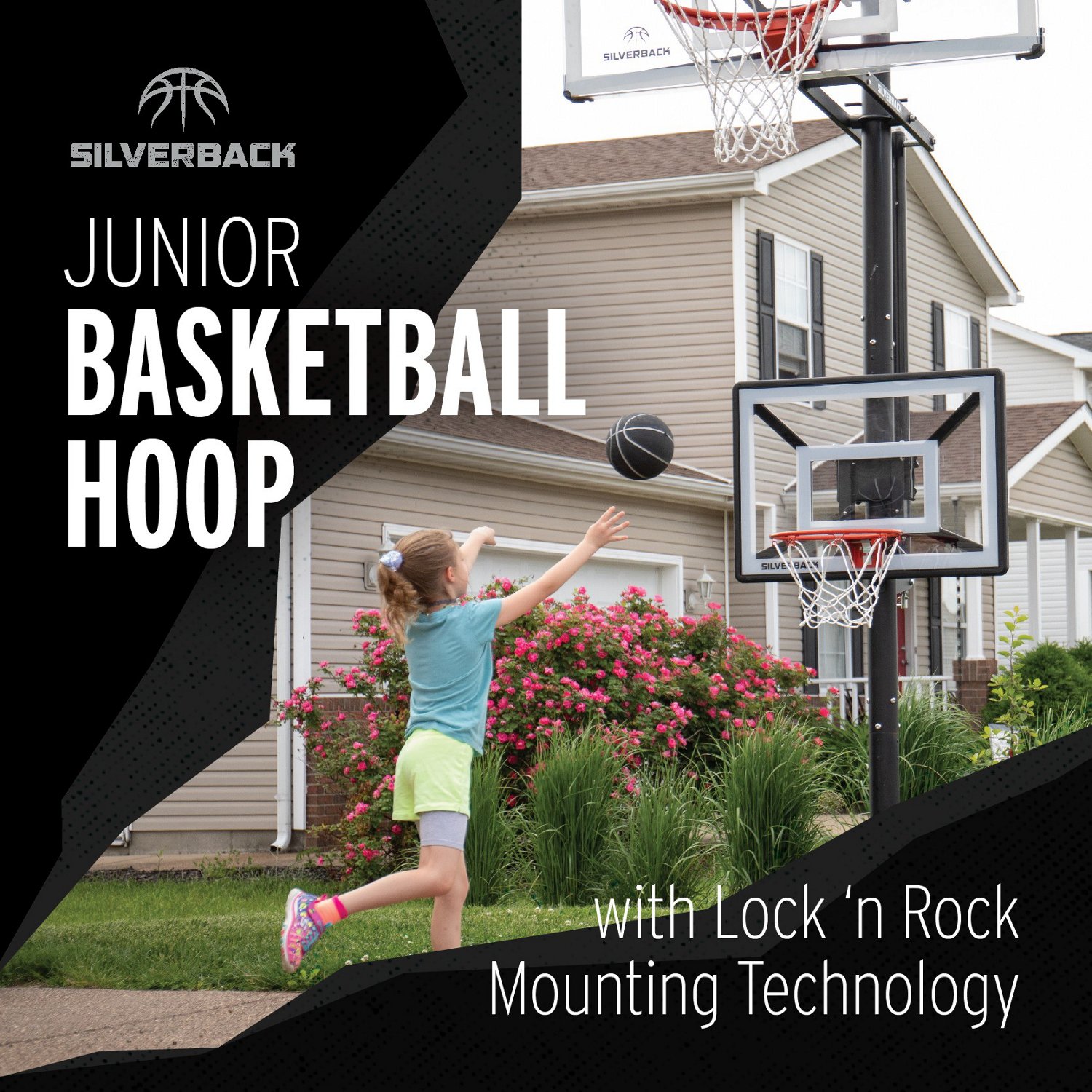 Silverback Jr. Basketball Hoop Combo - view number 4