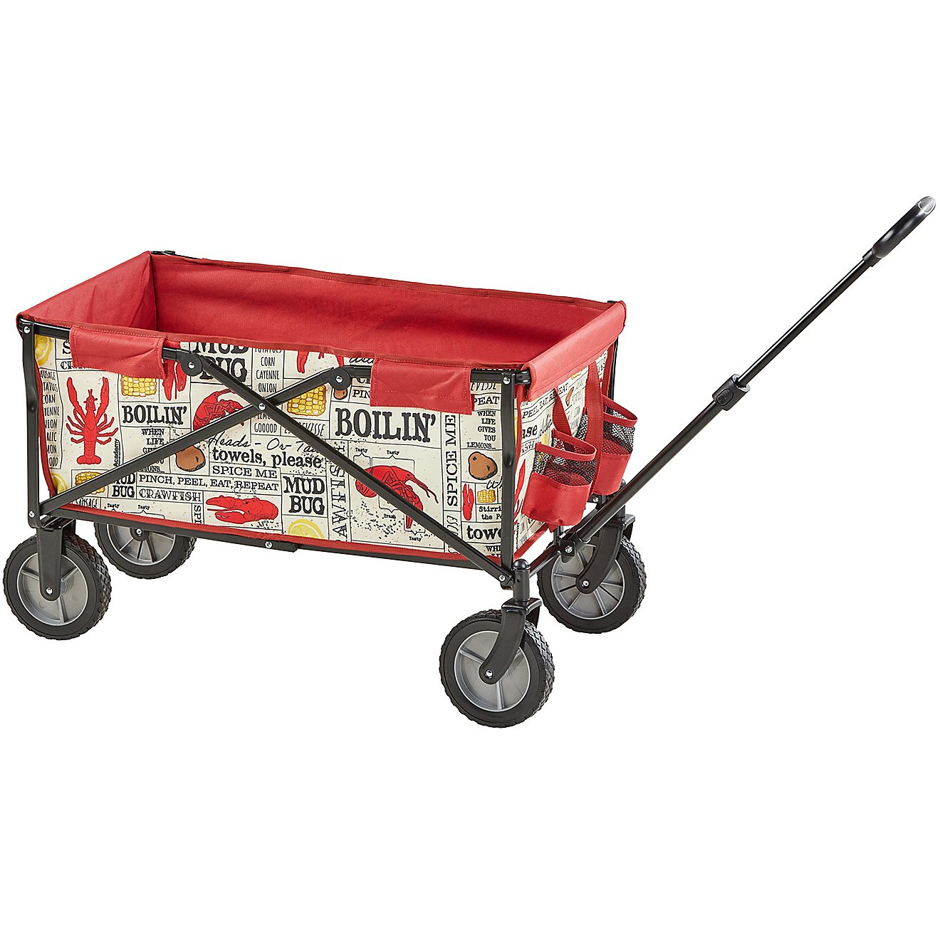 Academy Sports + Outdoors Crawfish Print Folding Multipurpose Wagon                                                              - view number 2