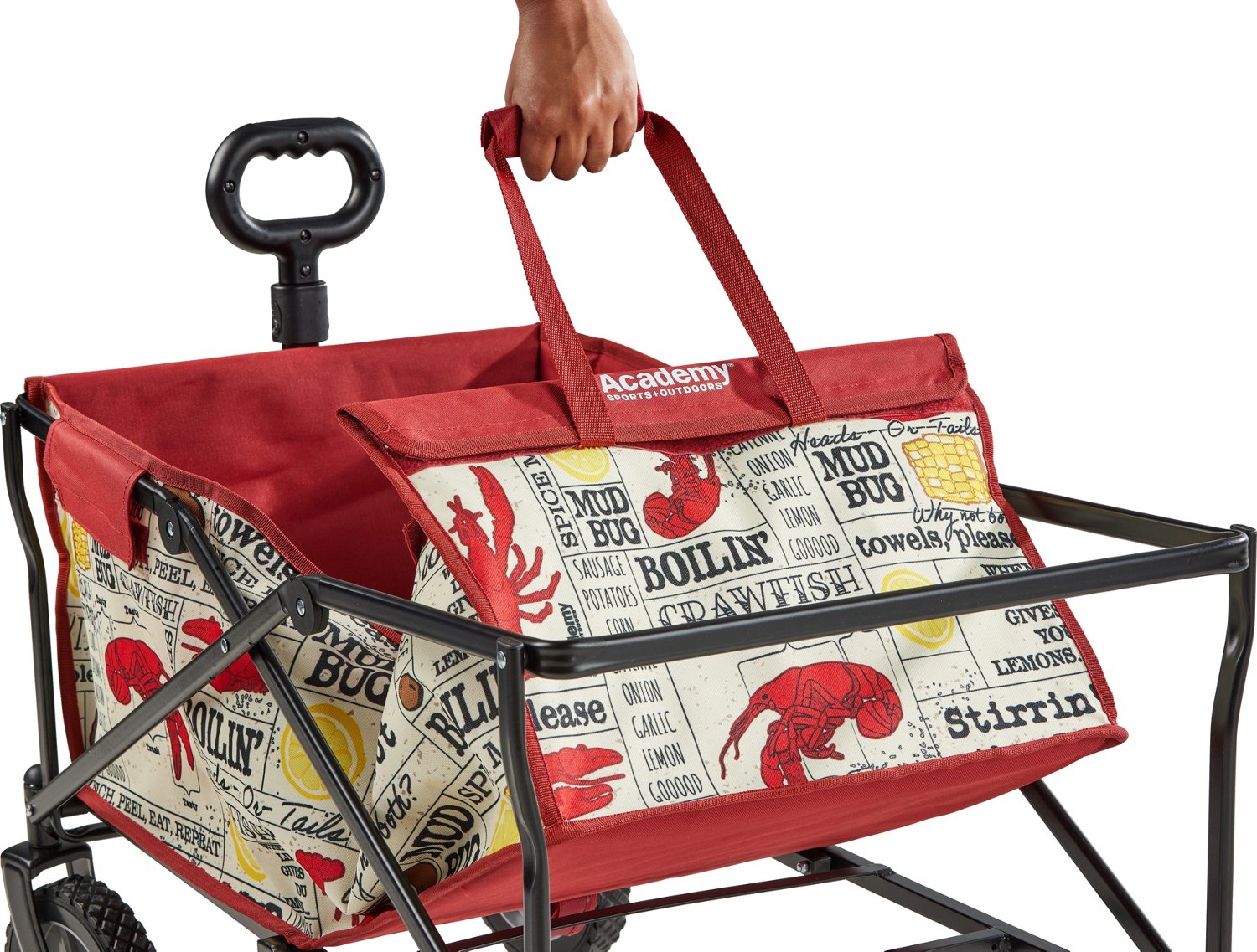 Academy Sports + Outdoors Crawfish Print Folding Multipurpose Wagon - view number 4