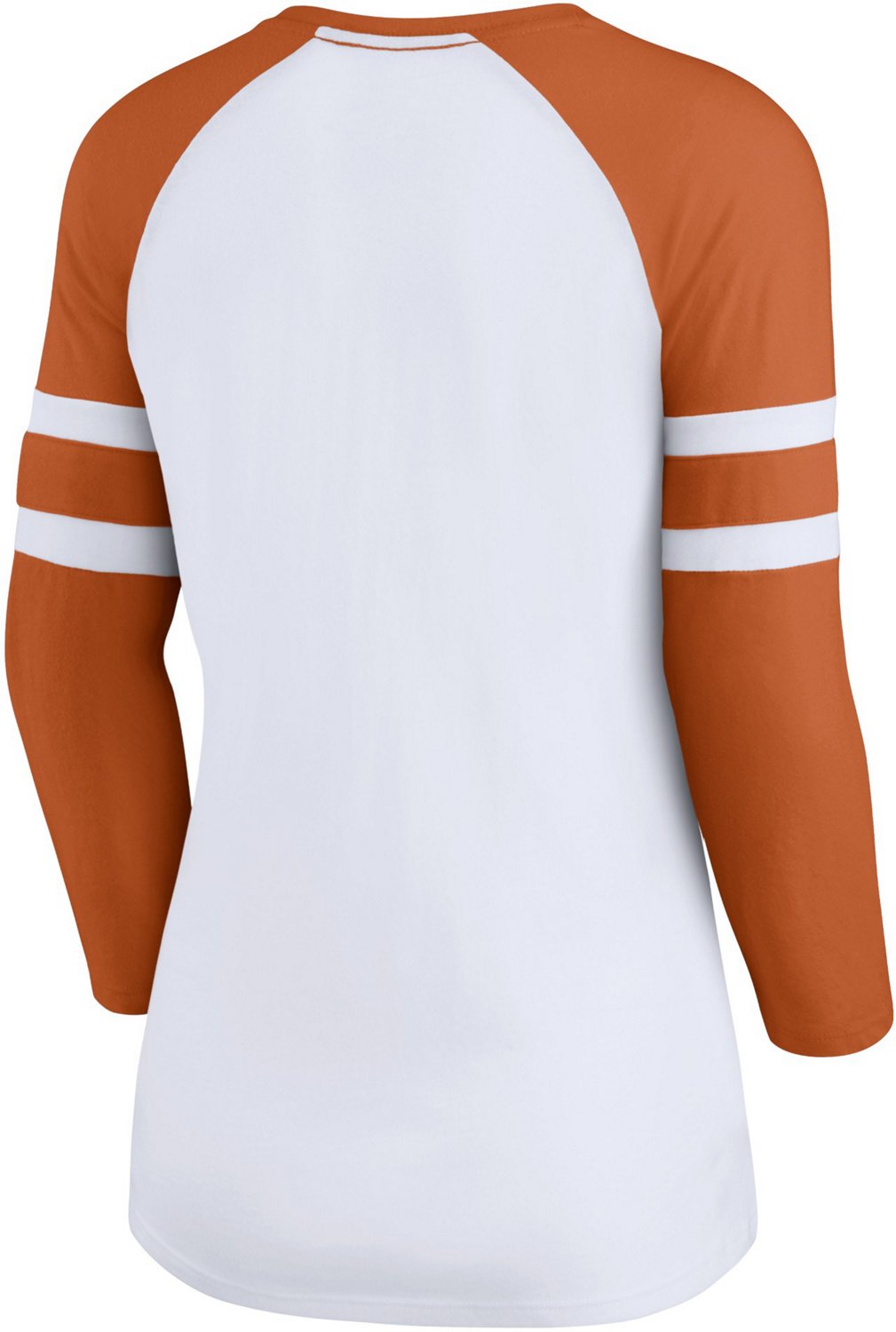 Fanatics Women's University of Texas Block Party BB Notch Neck 3/4-Length Sleeve T-shirt                                         - view number 3