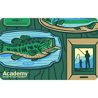 Fishing Trophies Academy Gift Card                                                                                              