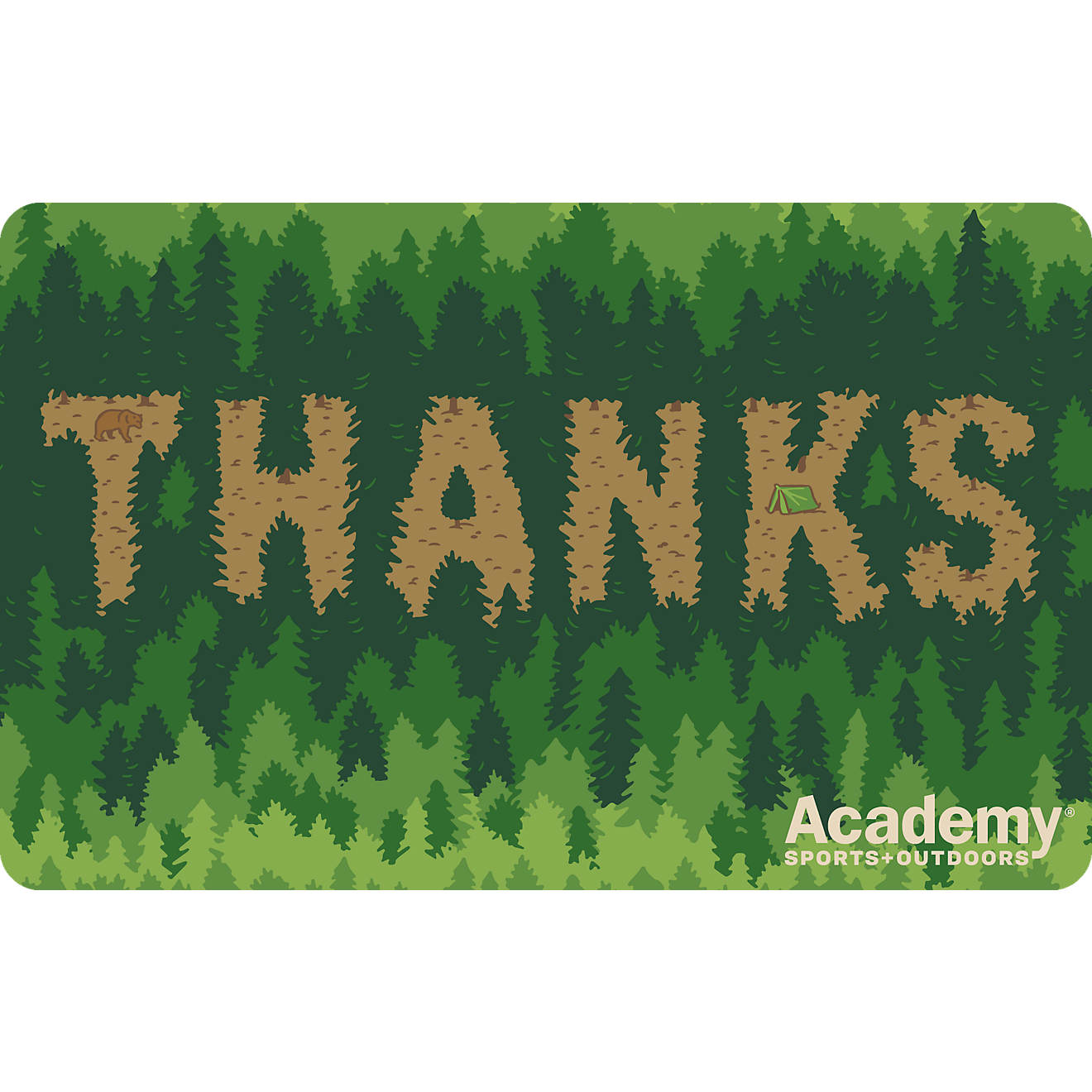 Thanks Forest Academy Gift Card                                                                                                  image