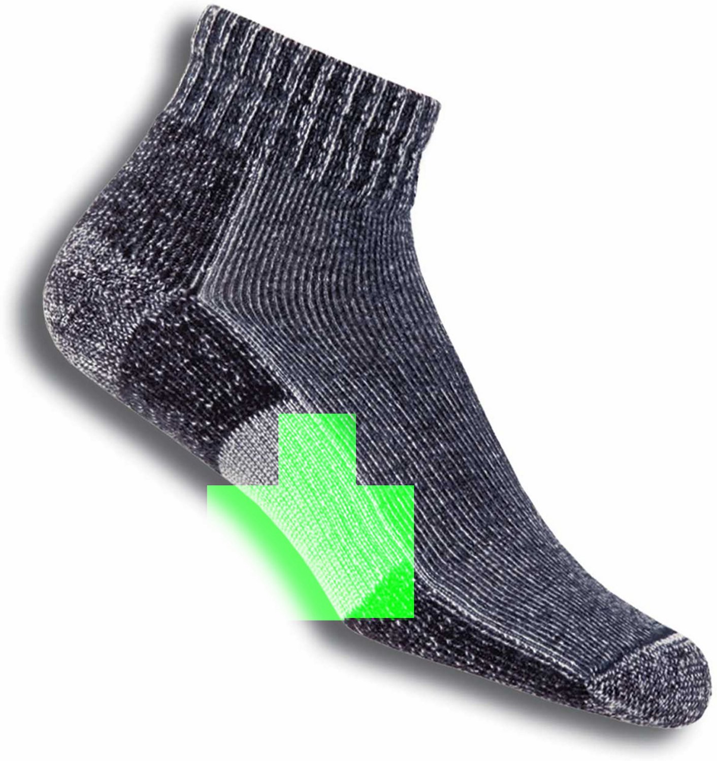 Thorlos Trail Running Moderate Cushion Quarter Socks - view number 4