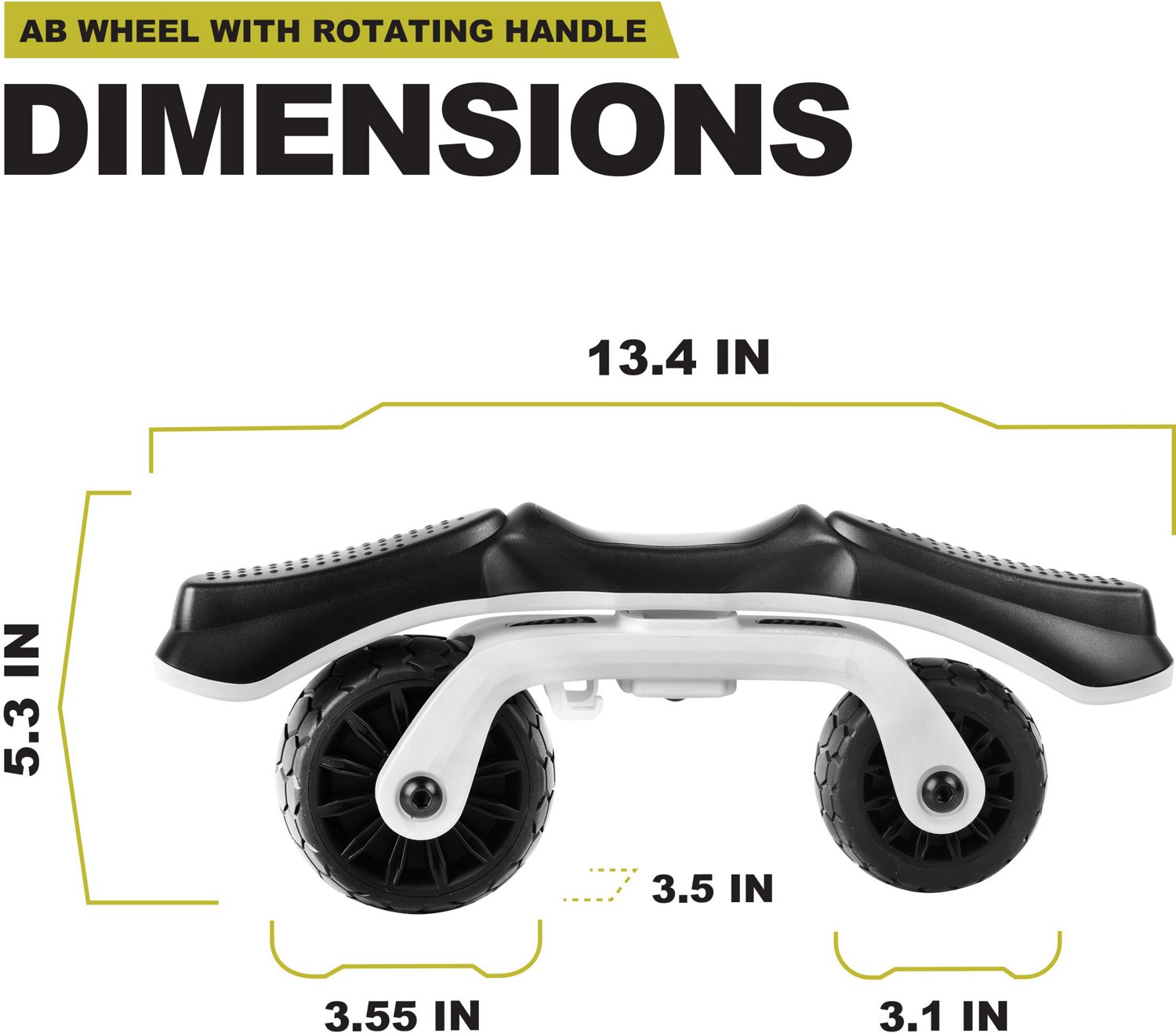PRCTZ Rotating Handle Ab Wheel - view number 2
