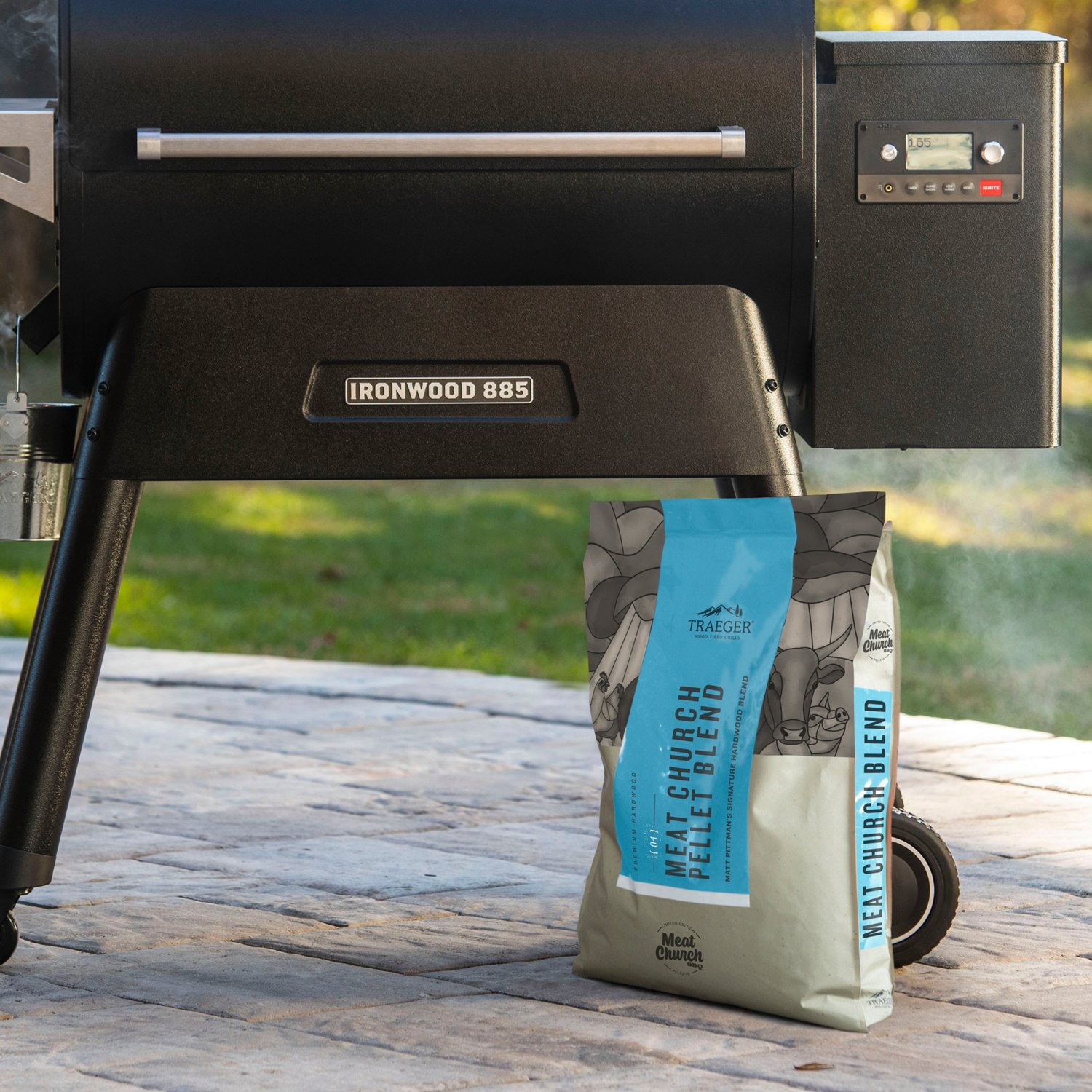 Traeger Meat Church Blend Wood Pellets Academy