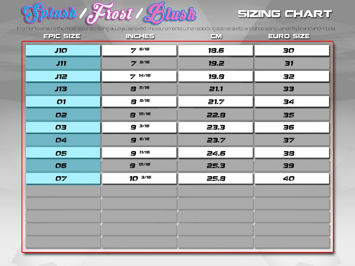 Epic Youth Splash Quad Roller Skates                                                                                             - view number 6