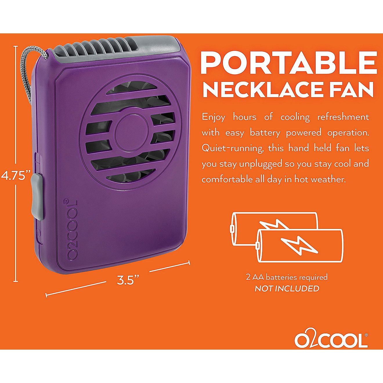 O2 COOL Necklace Fan                                                                                                             - view number 7