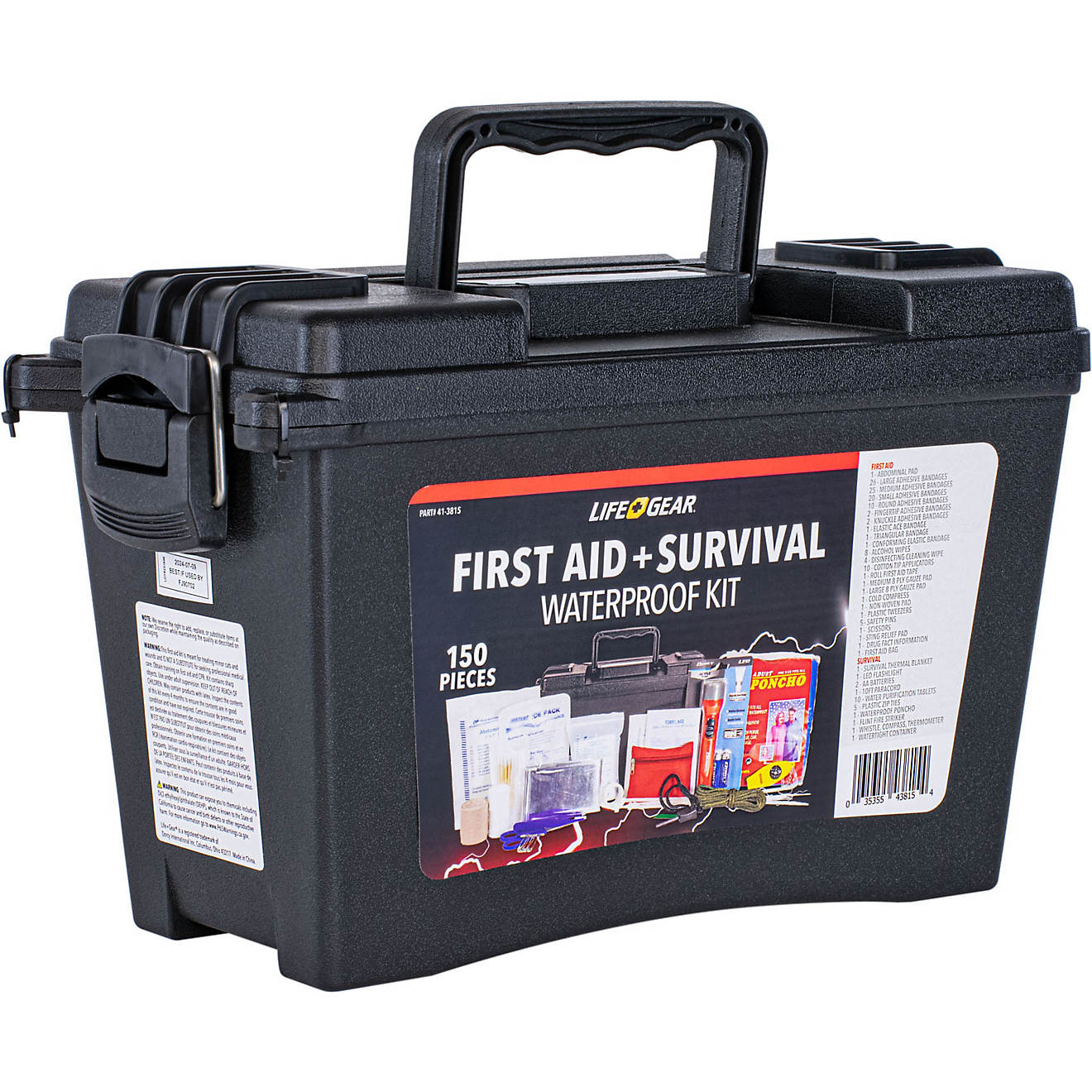 Life Gear 150 Piece First Aid Survival Kit                                                                                       - view number 1