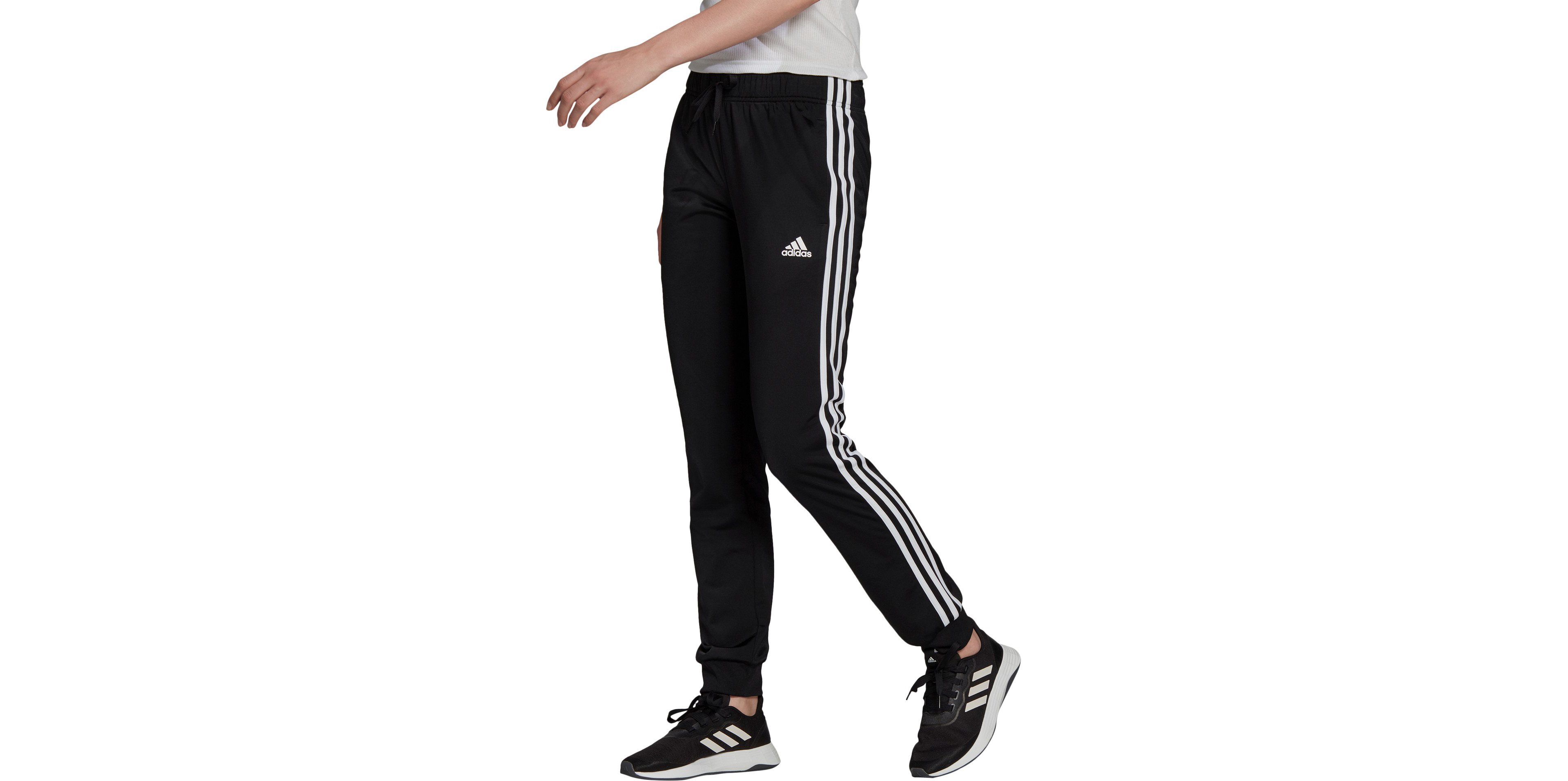 adidas Women's Warm-Up 3-Stripes Tricot Joggers