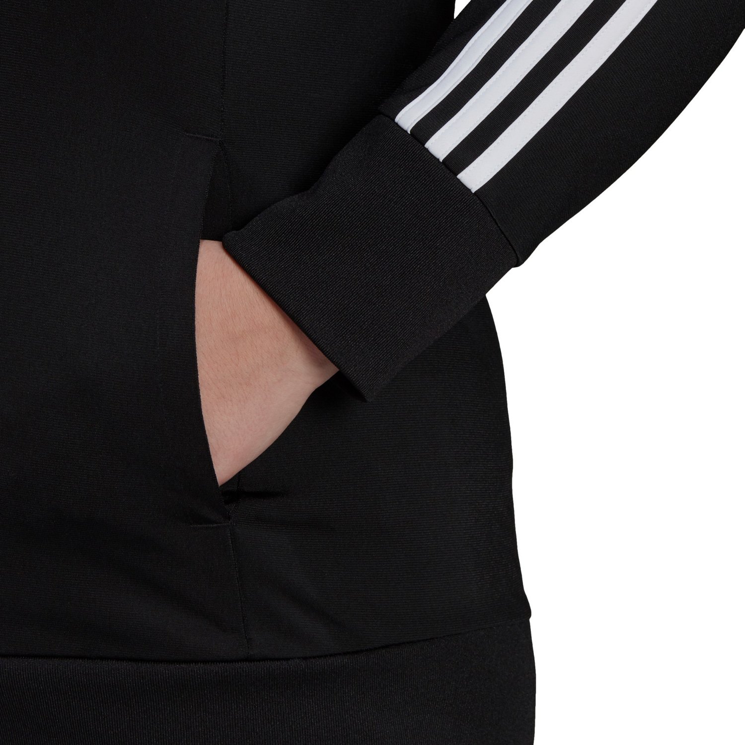 adidas Women's Tricot 3-Stripes Plus Size Jacket - view number 4