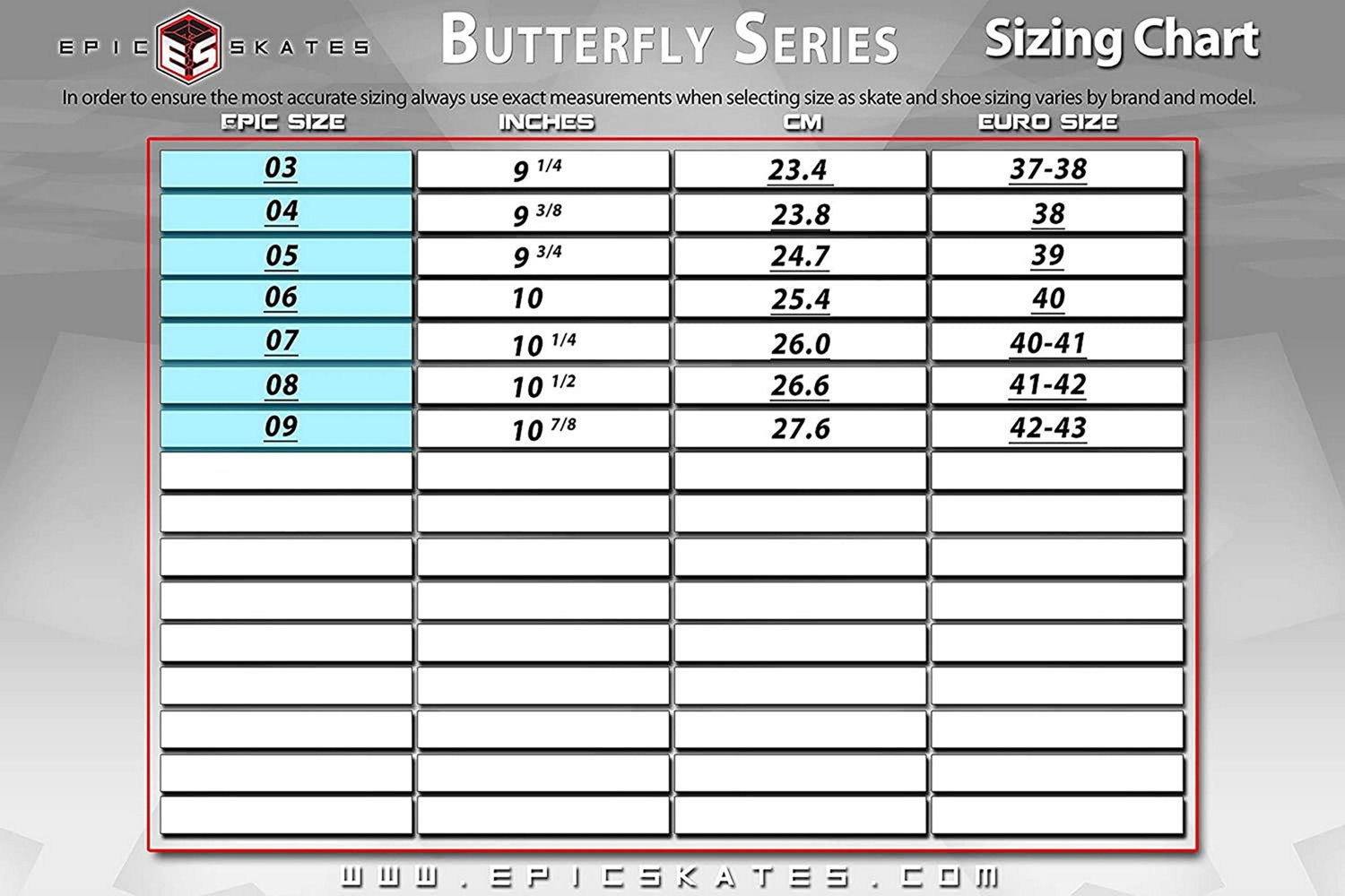 Epic Skates Butterfly Light-Up Quad Roller Skates                                                                                - view number 5