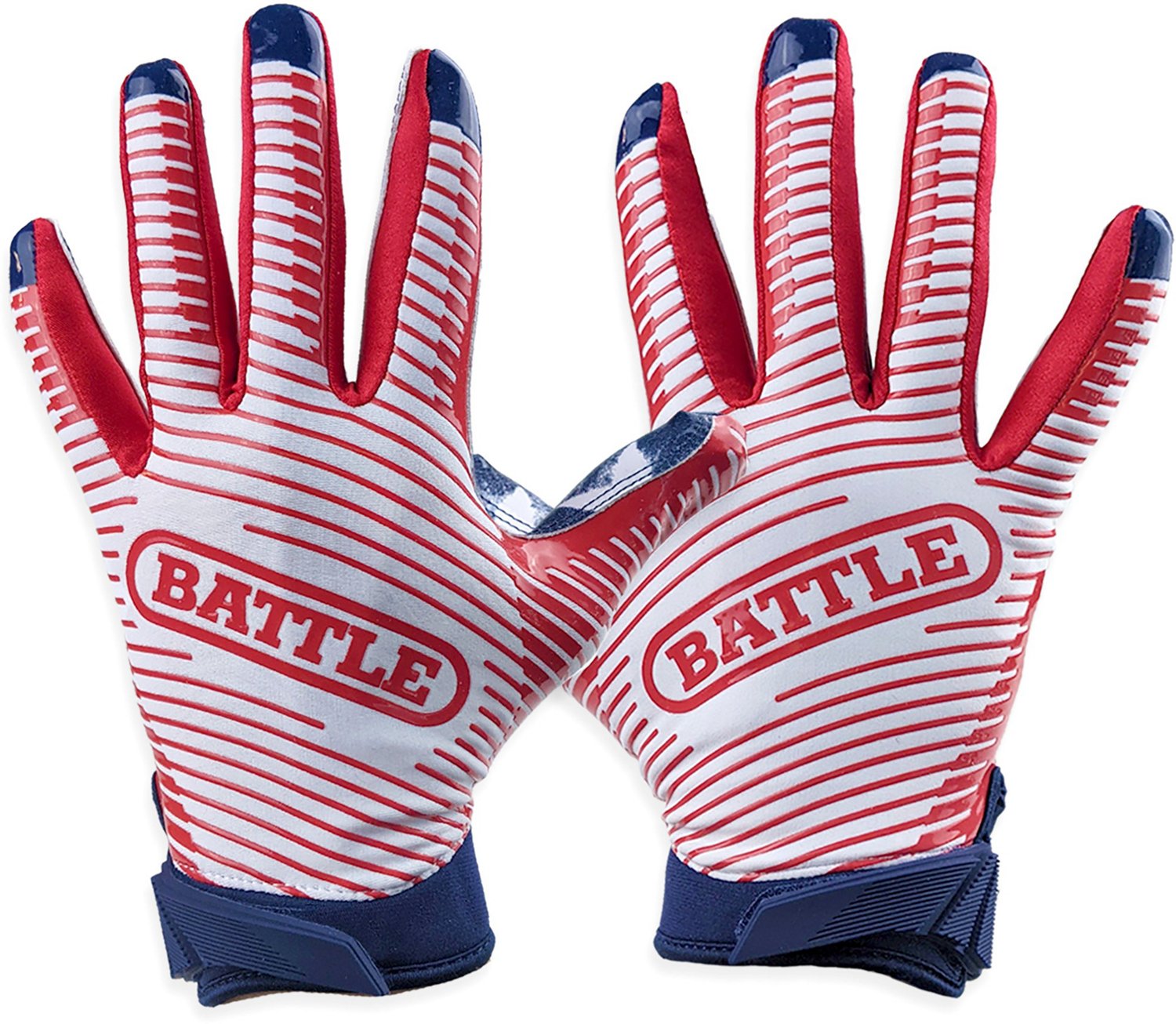 Battle Adults' Doom USA Football Gloves - view number 2