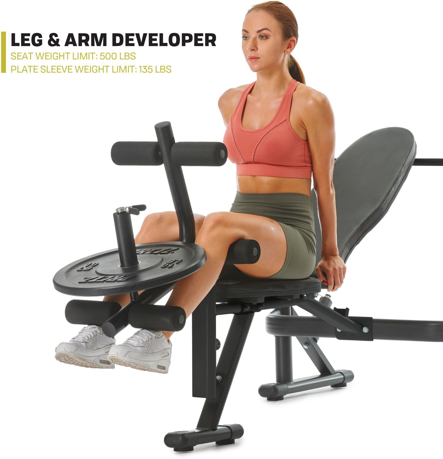 PRCTZ Adjustable Weight Bench and Squat Rack Academy