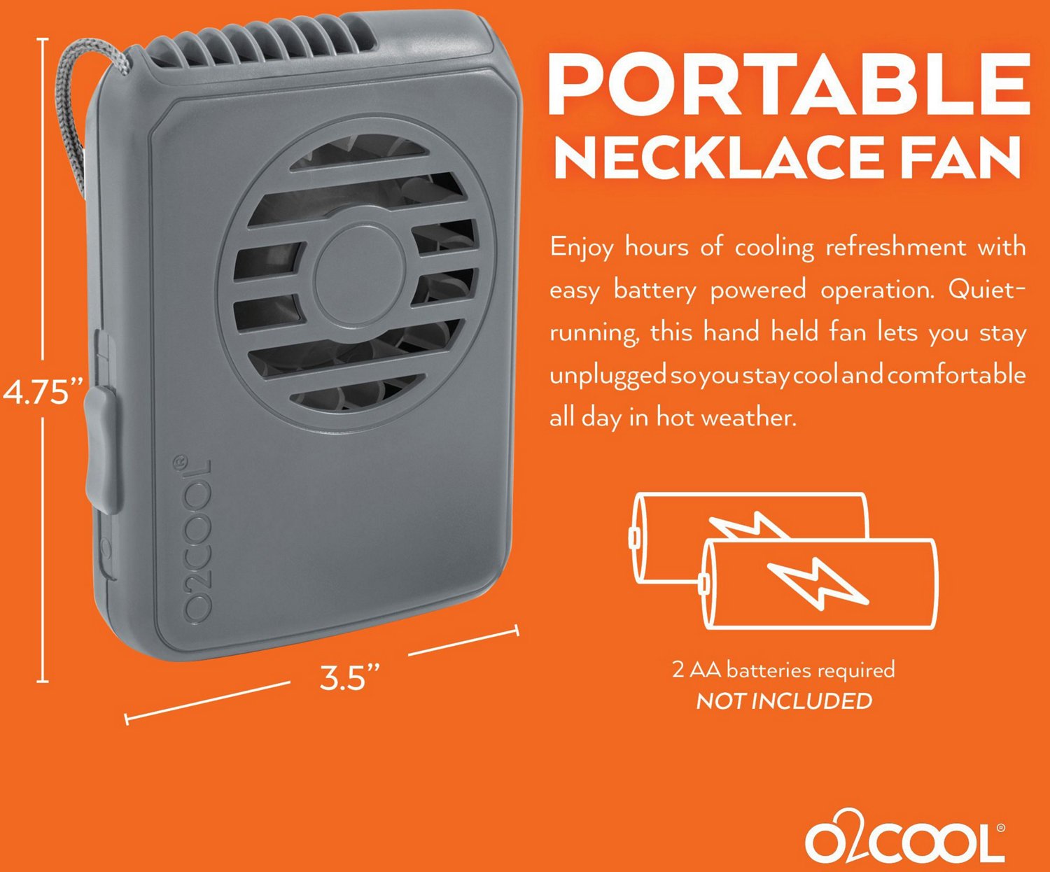 O2 COOL Necklace Fan                                                                                                             - view number 7