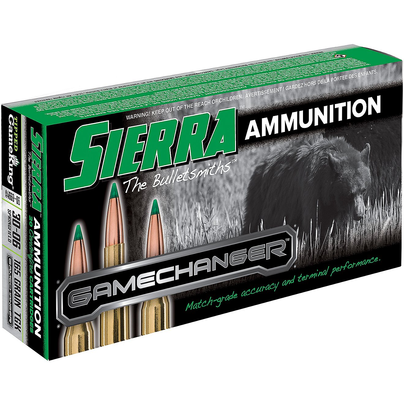 Sierra Game Changer 30-06 Springfield 165-Grain Rifle Ammunition                                                                 - view number 1