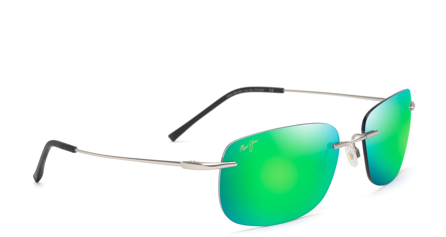 Maui Jim Ohai Polarized Rimless Sunglasses Academy