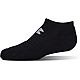 Under Armour Adults' Charged Cotton No-Show Socks 6 Pack                                                                         - view number 2 image