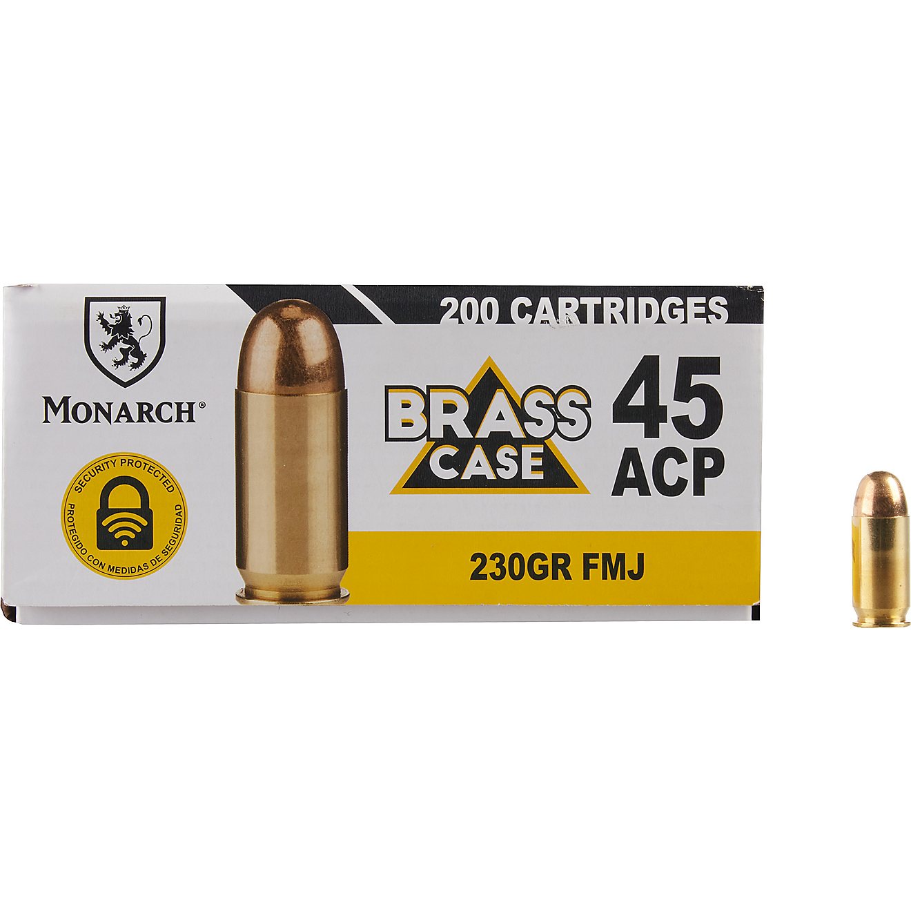 Monarch .45 ACP 230-Grain Ammunition - 200 Rounds                                                                                - view number 2