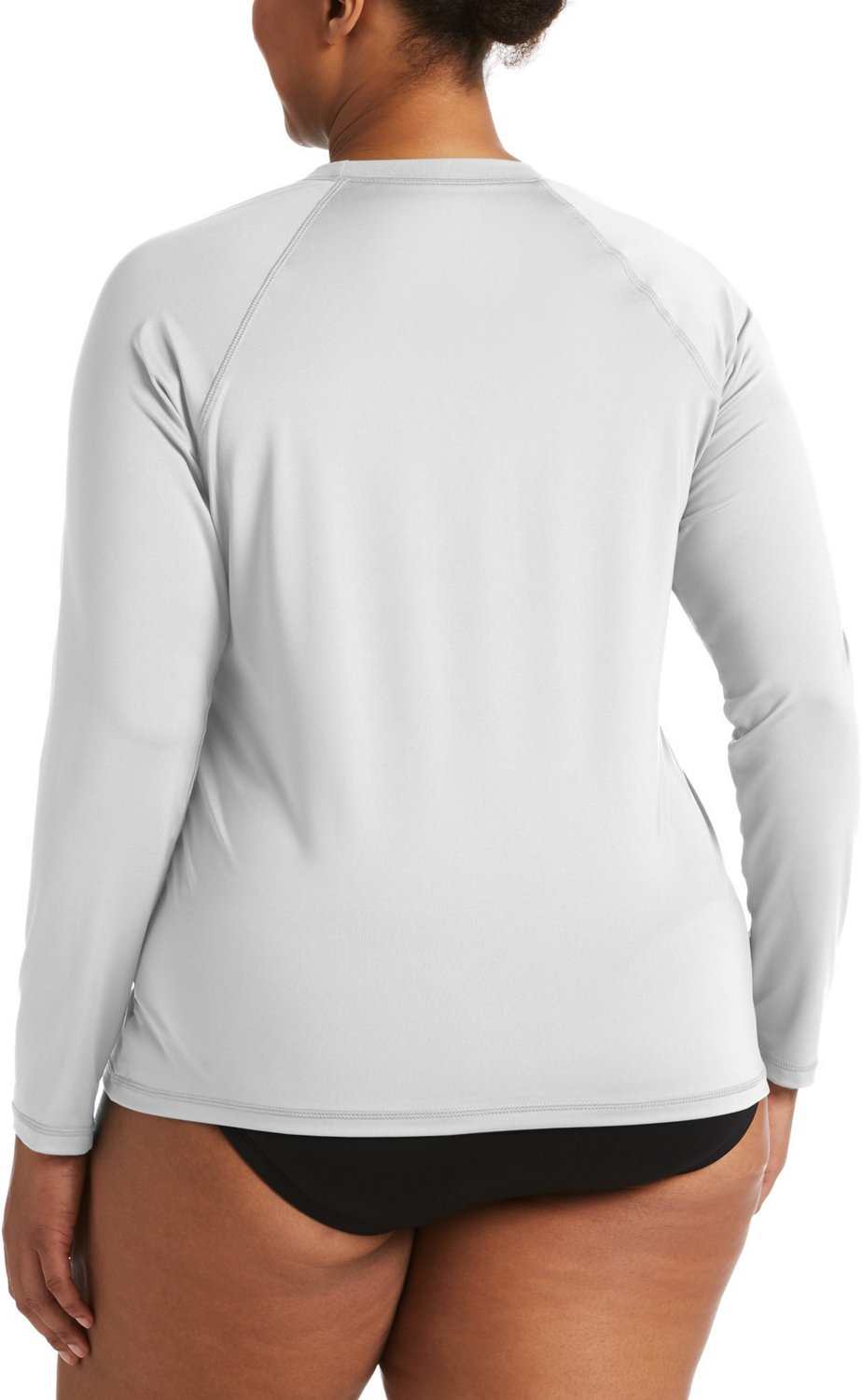 Nike Women's Swim Missy Essential Long Sleeve Hydroguard Top - view number 2