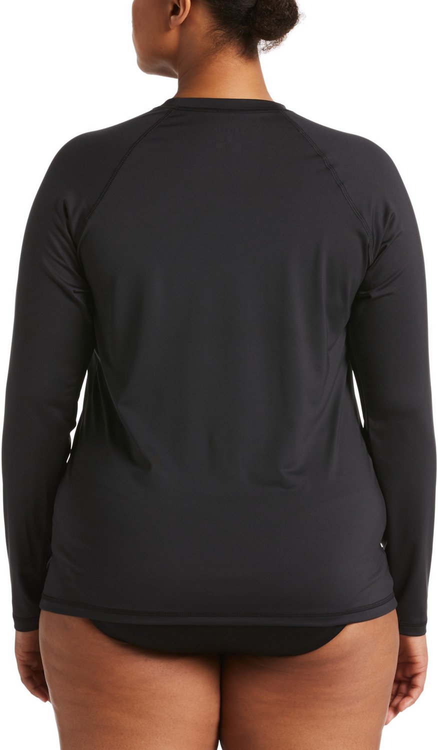 Nike Women's Swim Missy Essential Long Sleeve Hydroguard Top                                                                     - view number 2