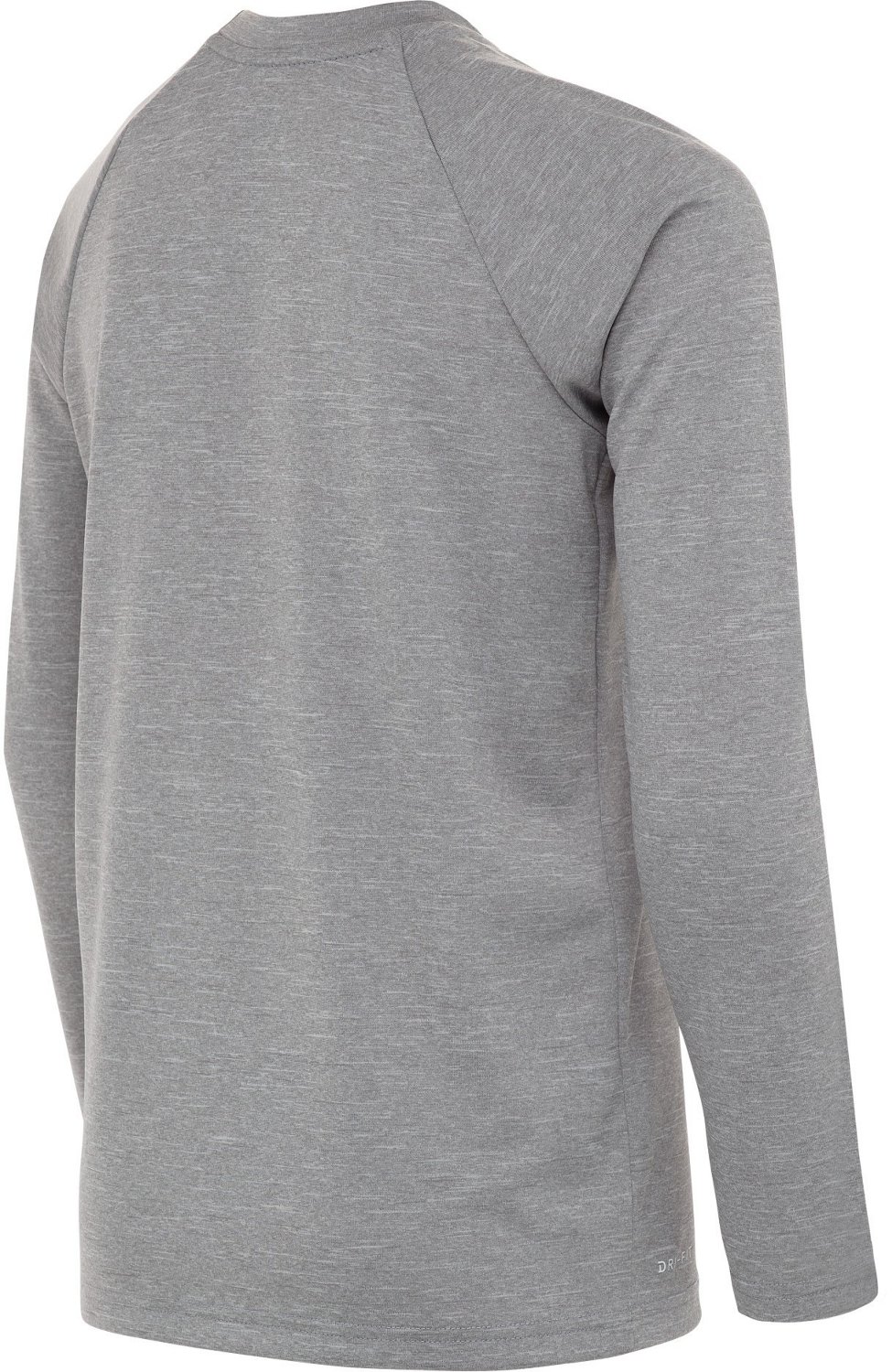 Nike Boys' Heather Long Sleeve Hydroguard Rash Guard                                                                             - view number 2