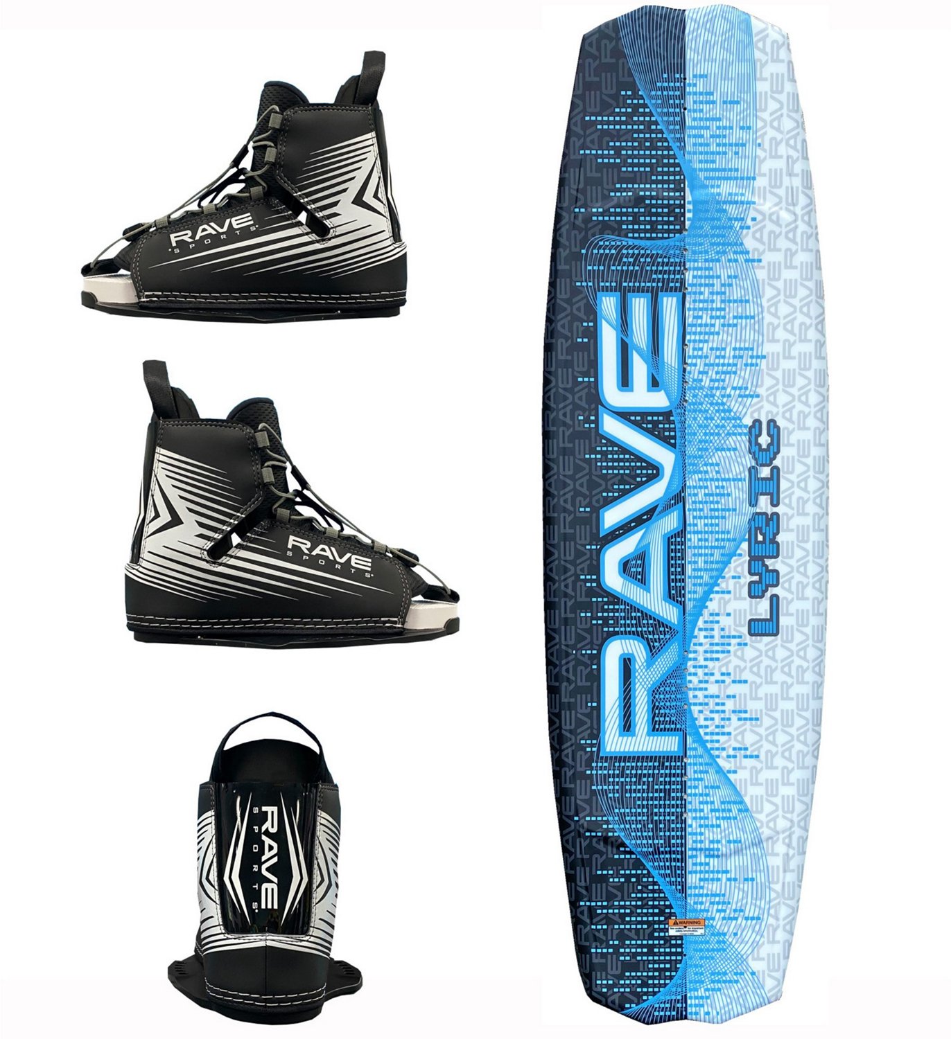 RAVE Sports Lyric Wakeboard with Bindings                                                                                        - view number 5