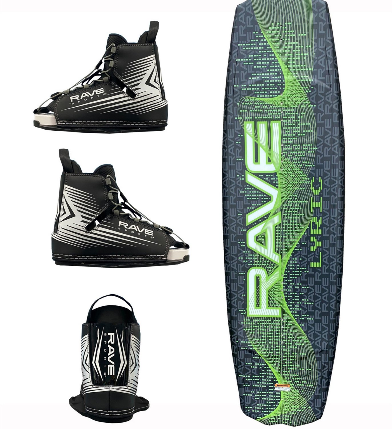 RAVE Sports Lyric Wakeboard with Bindings                                                                                        - view number 6