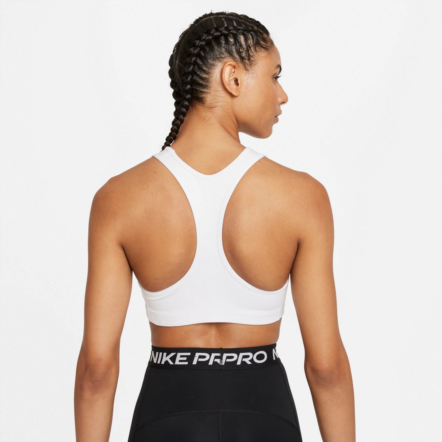 Nike Women's Dri-FIT Swoosh Medium Support Sports Bra                                                                            - view number 2