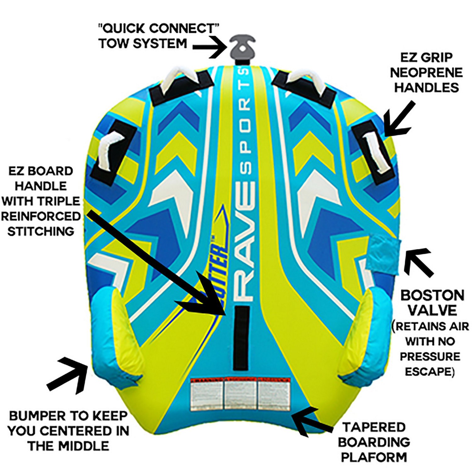 RAVE Sports Cutter Towable                                                                                                       - view number 3