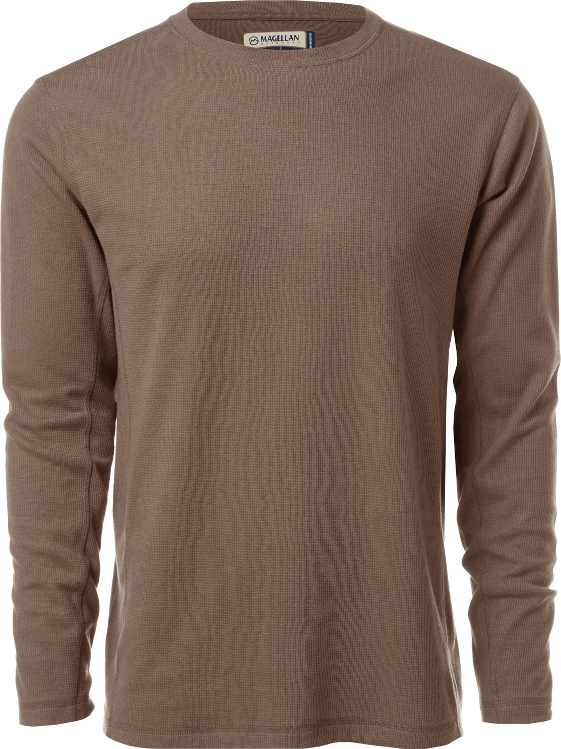 Magellan Outdoors Men's Base Camp Thermal Long Sleeve Crew Shirt