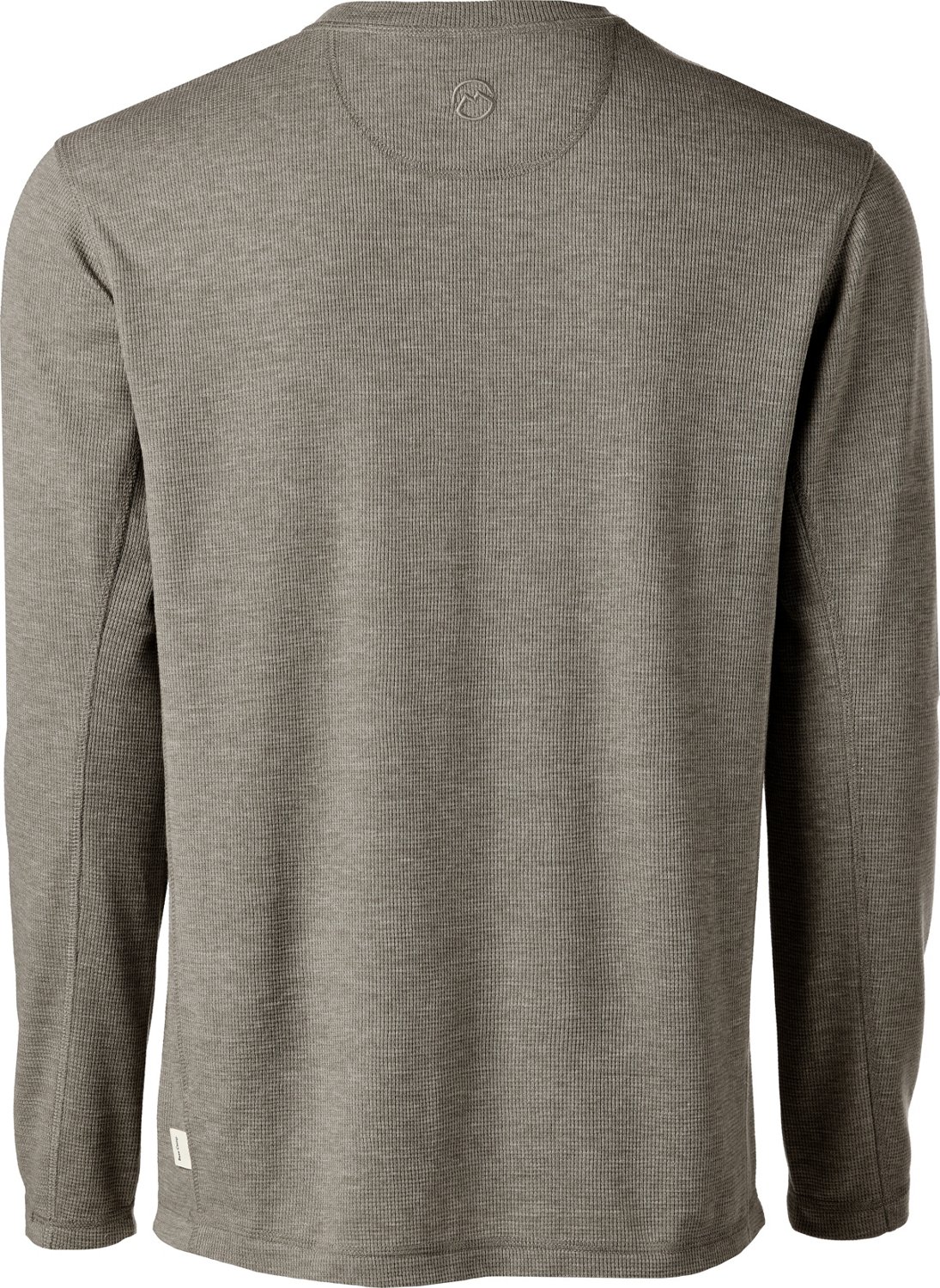Magellan Outdoors Men's Base Camp Thermal Heathered Long Sleeve Crew Top                                                         - view number 2