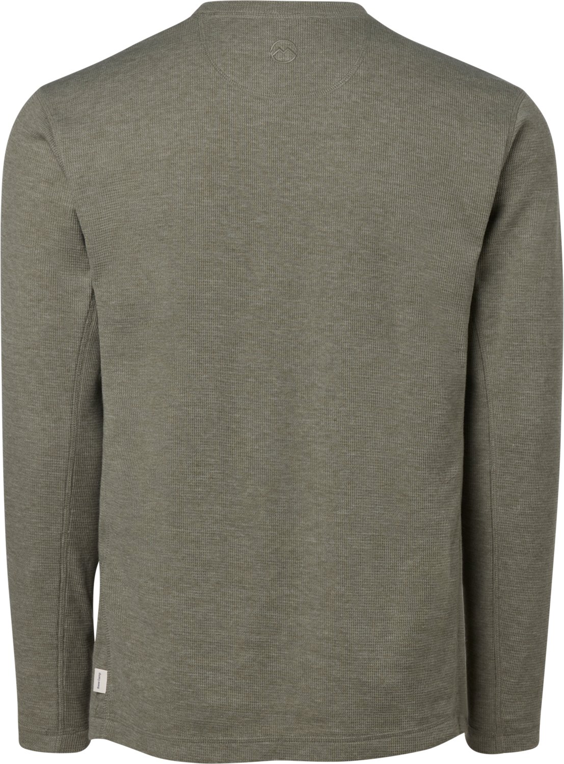 Magellan Outdoors Men's Base Camp Thermal Heathered Long Sleeve Crew Top                                                         - view number 2