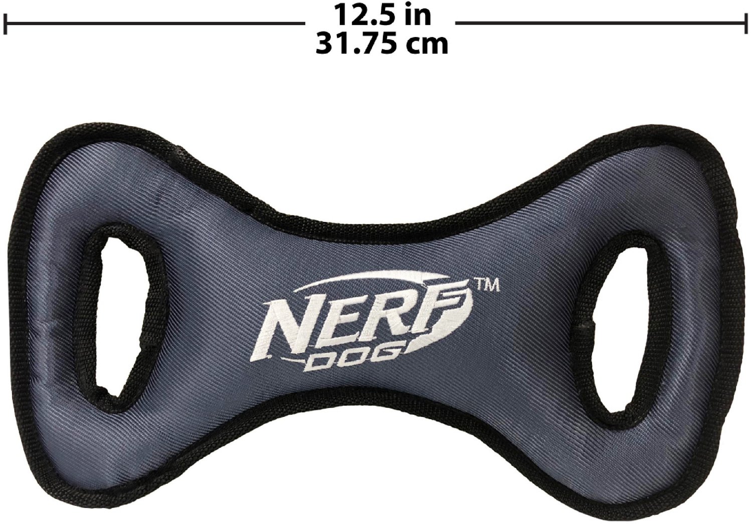 NERF Dog 12.5 in Tuff Rubber Nylon Plush Infinity Tug                                                                            - view number 4