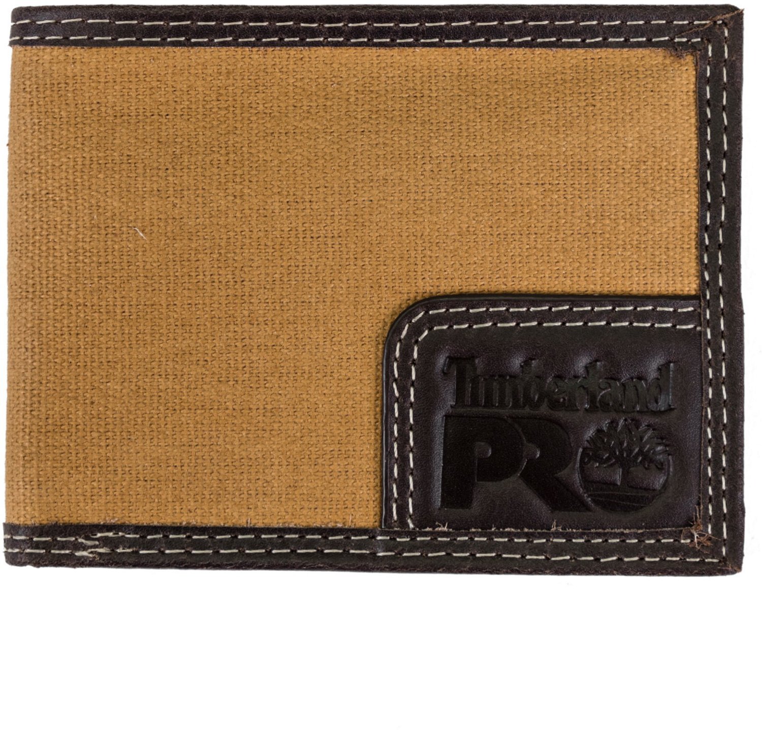 Timberland Pro Canvas Leather Whitney RFID Billfold Wallet                                                                       - view number 1