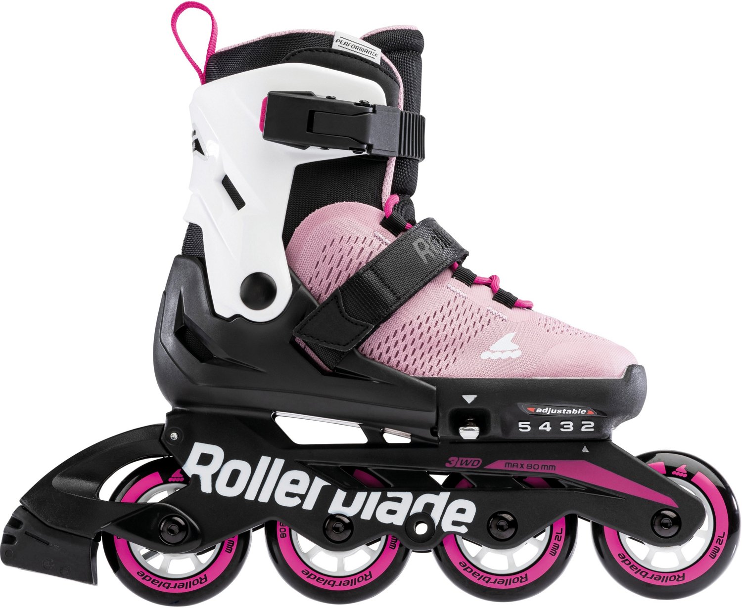 Rollerblade Girls' Microblade 11J-1 Adjustable In-Line Skates                                                                    - view number 2