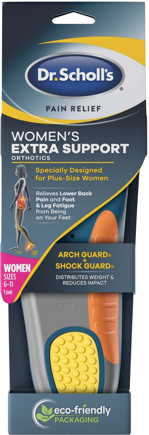 Dr. Scholl's Women's Heavy Duty Extra Support Orthotic Insoles                                                                   - view number 1 selected